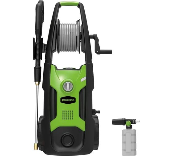 Greenworks Мойка высокого давления 140 bar, GHP2000
